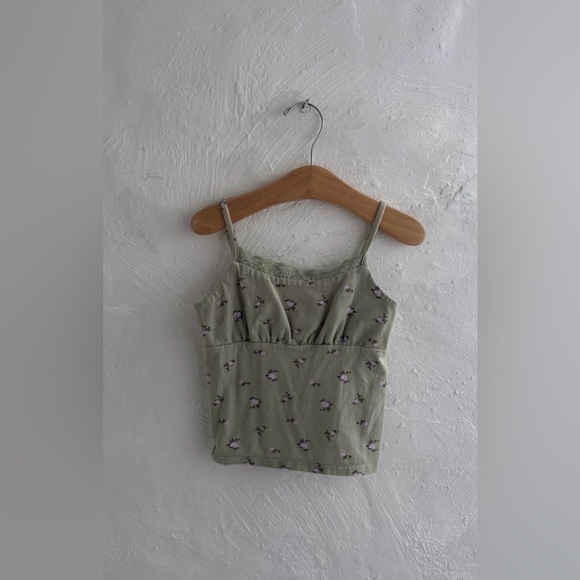 Girls Art class 6/7 floral tank top - Picture 1 of 5